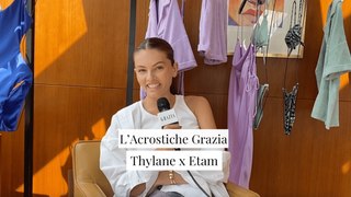 L'acrostiche Grazia Thylane Blondeau x Etam