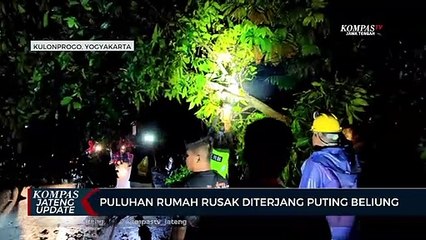 Puluhan Rumah di Kulon Progo Rusak Diterjang Angin Puting Beliung
