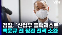 검찰, '블랙리스트 의혹' 백운규 전 장관 소환...'靑 윗선 지시' 여부 조사 / YTN