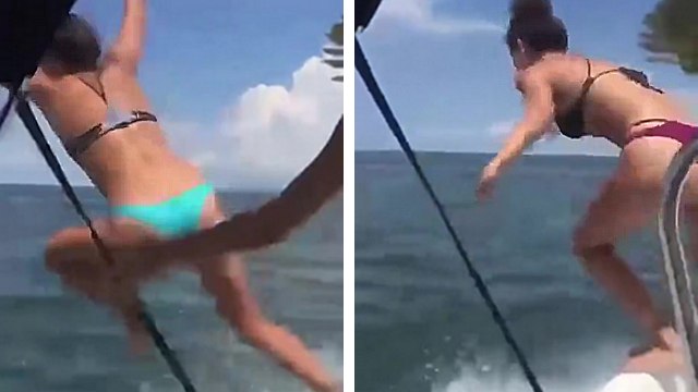 Quand une fille saute d'un bateau sans réfléchir