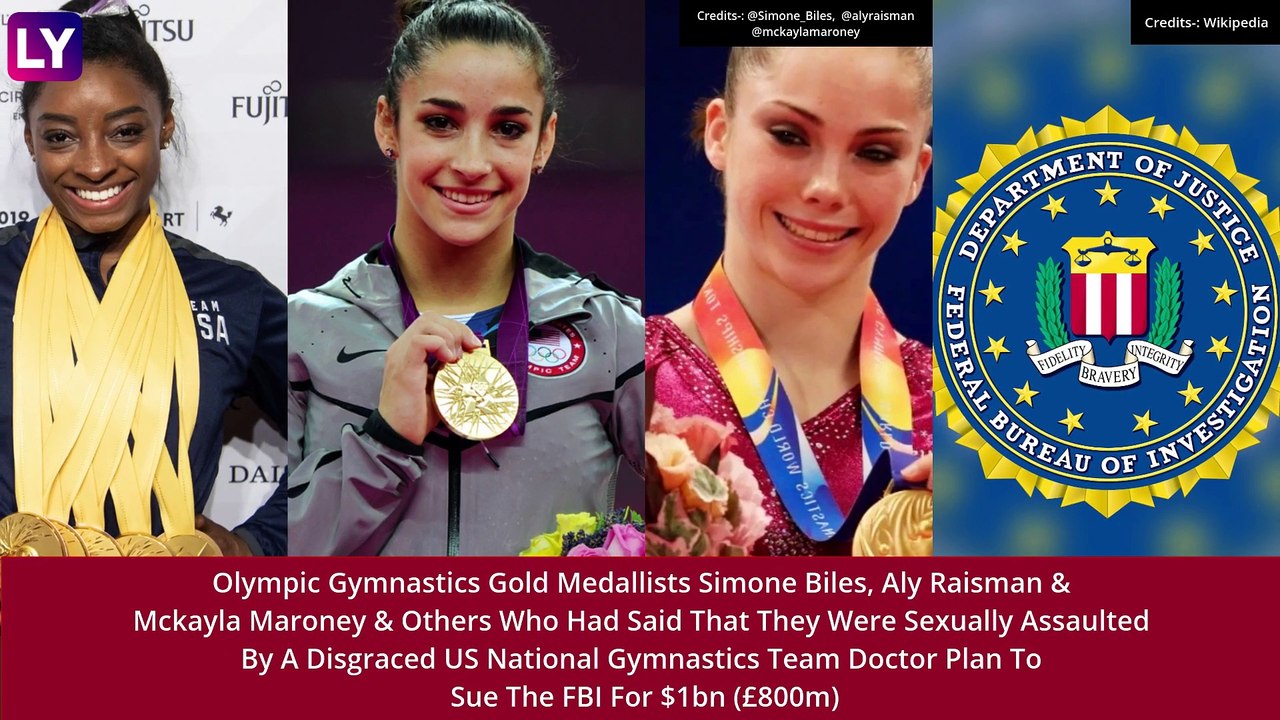 Simone Biles & Other Members Of US Women's Gymn...