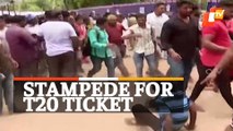 Watch: Stampede-like Situation Outside Cuttack Barabati Stadium For India South Africa T20I Tickets