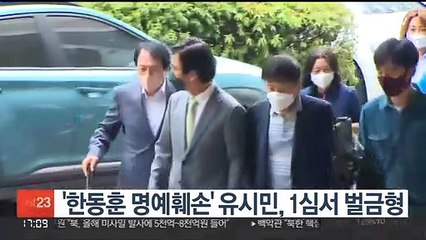 '한동훈 명예훼손' 유시민, 1심서 벌금형