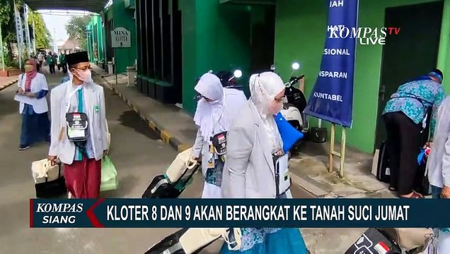 Calon Jemaah Haji Kloter 8 dan 9 Asal Surabaya Diberangkatkan ke Tanah Suci Jumat Dini Hari