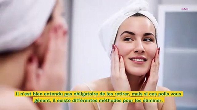 Poils sur les joues, comment s'en débarrasser ?