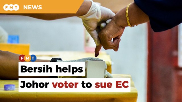 Bersih helps rejected Johor voter to sue EC