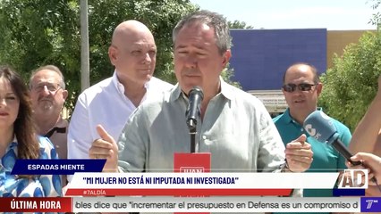 Juan Espadas niega a 7NN que su mujer esté imputada