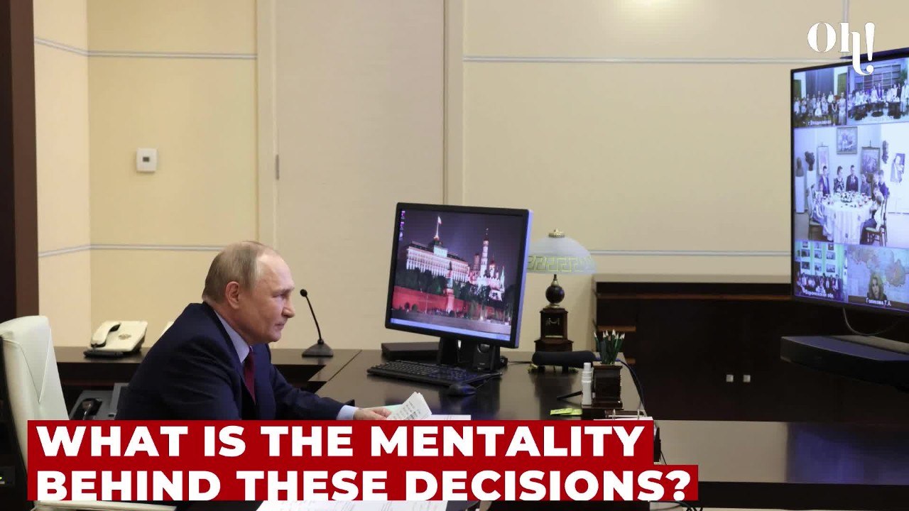 Volodymyr Zelenskyy's official advisor explains what drives Vladimir Putin