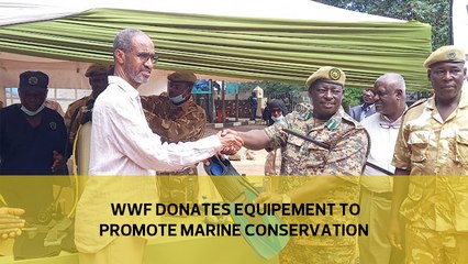 WWF donates equipment to promote marine conservation