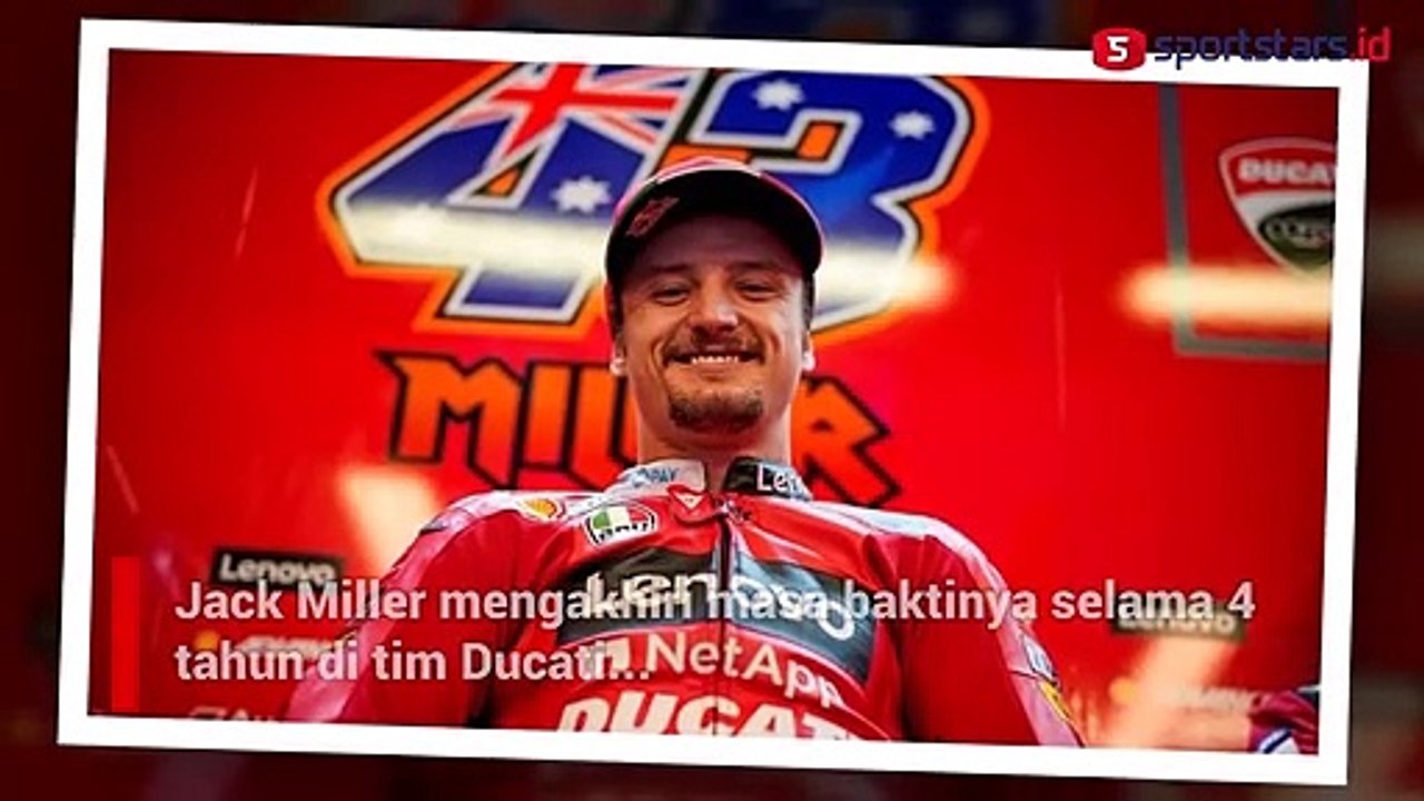 Sah! Jack Miller Gabung Tim KTM  di Balapan MotoGP 2023