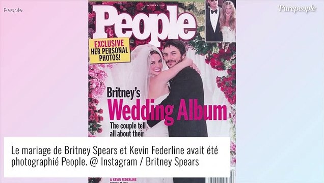 Britney Spears : Sa robe sublime et hors de prix pour son mariage top-secret avec Kevin Federline