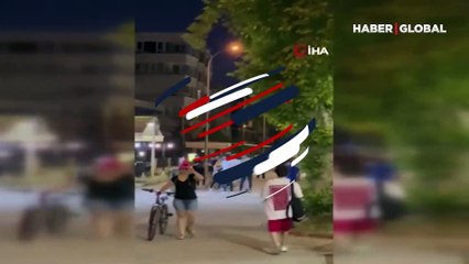 Yalova sahilinde yumruk ve tekmeler havada uçuştu!