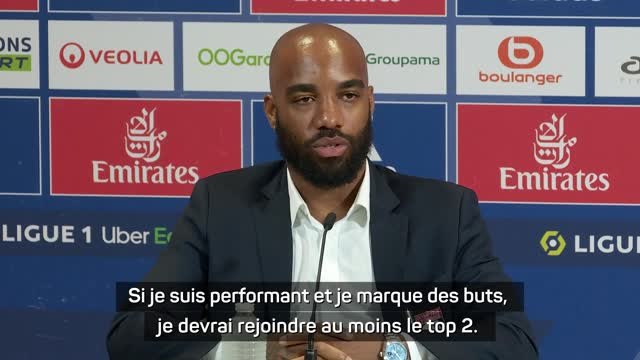 Transferts - Lacazette et les meilleurs buteurs de l'histoire de l'OL : Si je suis performant, je devrai rejoindre au moins le top 2