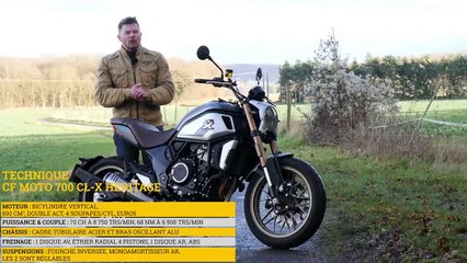 Essai CF Moto 700 CL-X Heritage _ un vrai pas en avant !