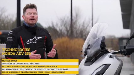 Test Honda ADV 350 (A2) _ Scooter Cross Over Mid Size !