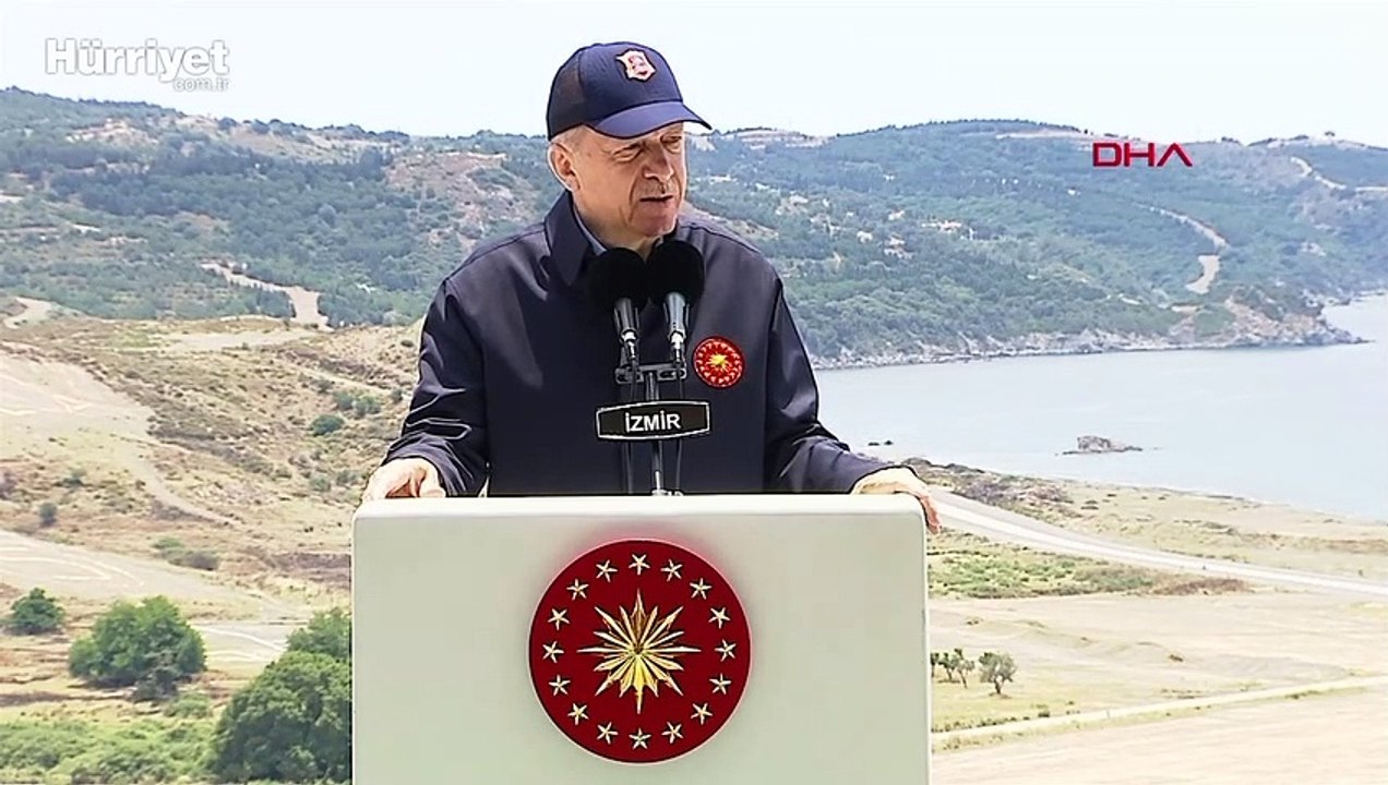 Cumhurbaşkanı Erdoğan, İzmir'de düzenlenen Efes-2022 Tatbikatı'nda önemli açıklamalar yaptı