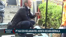 PT Kereta Api Indonesia Lakukan Pengecekan Perawatan Jalur Rel Mulai dari Cikampek Hingga Sukabumi