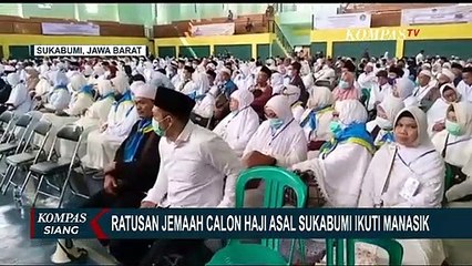 Ratusan Jemaah Calon Haji Asal Sukabumi Ikut Bimbingan Manasik