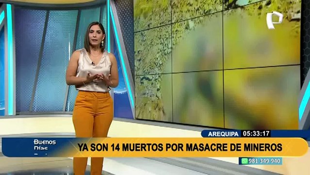 14 muertos en zona minera: hoy a las 10 a.m. se reúnen representantes de PCM y mineros