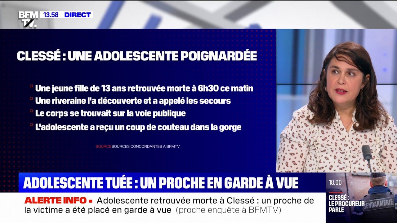 Le petit-ami de la jeune fille retrouvée poignardée ce matin, en garde à vue