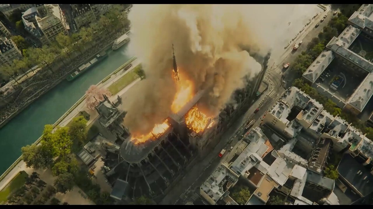 Notre-Dame in Flammen Trailer Deutsch German (2022)