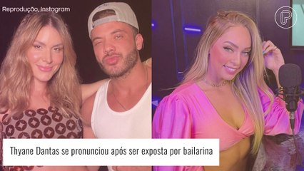 Mulher de Safadão, Thyane Dantas rebate declaração polêmica de bailarina: 'Nunca troquei uma palavra'