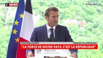 Emmanuel Macron : «Ce que propose l’extrême droite comme l’extrême gauche, c’est de revenir sur tout ce qui a permis à la France d’être plus forte»