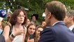 Macron interpellé dans le Tarn sur des ministres accusés de viols