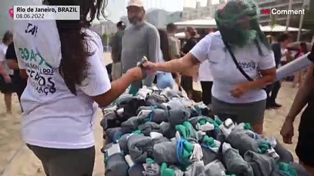 Journée mondiale de l'océan au Brésil : une chaîne humaine géante pour protéger la planète