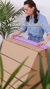 Furnitur dari kardus biasa Mudah! Ikuti saja instruksi DIY sederhana ini! Furniture from ordinary cardboard Easy! Just follow these simple DIY instructions! ️