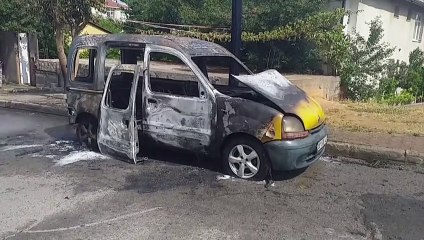 Kendi aracını yaktı: Nedeni sonra ortaya çıktı