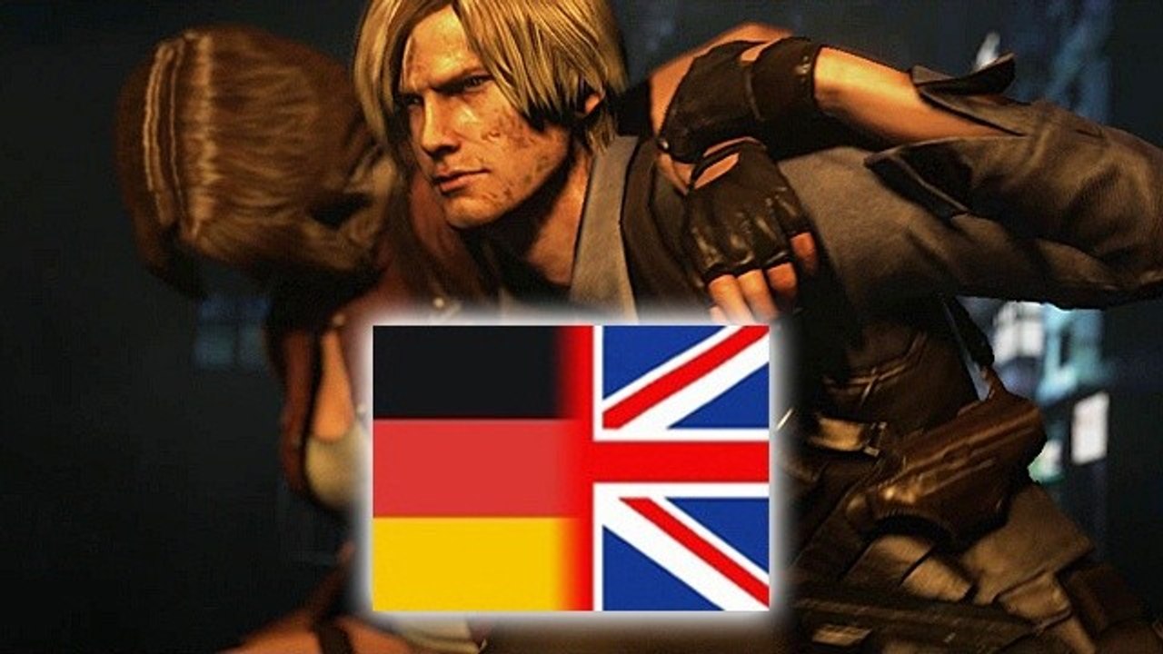 Resident Evil 6 - Sprachvergleich: deutsch / englisch