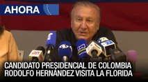 Candidato presidencial de Colombia Rodolfo Hernández visita la Florida - 09Jun - Ahora
