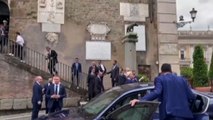 Gualtieri accoglie con fanfara von der Leyen in Campidoglio