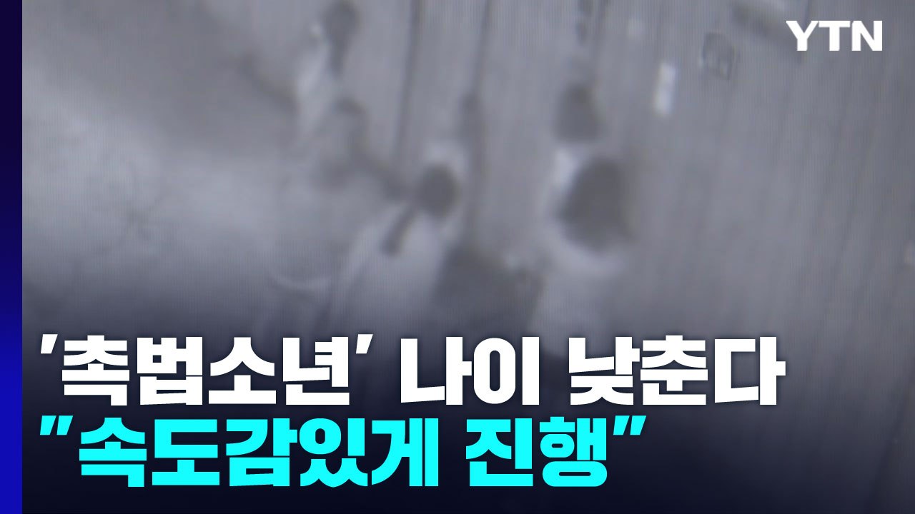 '촉법소년 연령 하향' 검토 착수...한동훈 "속도감 있게 진행" / YTN