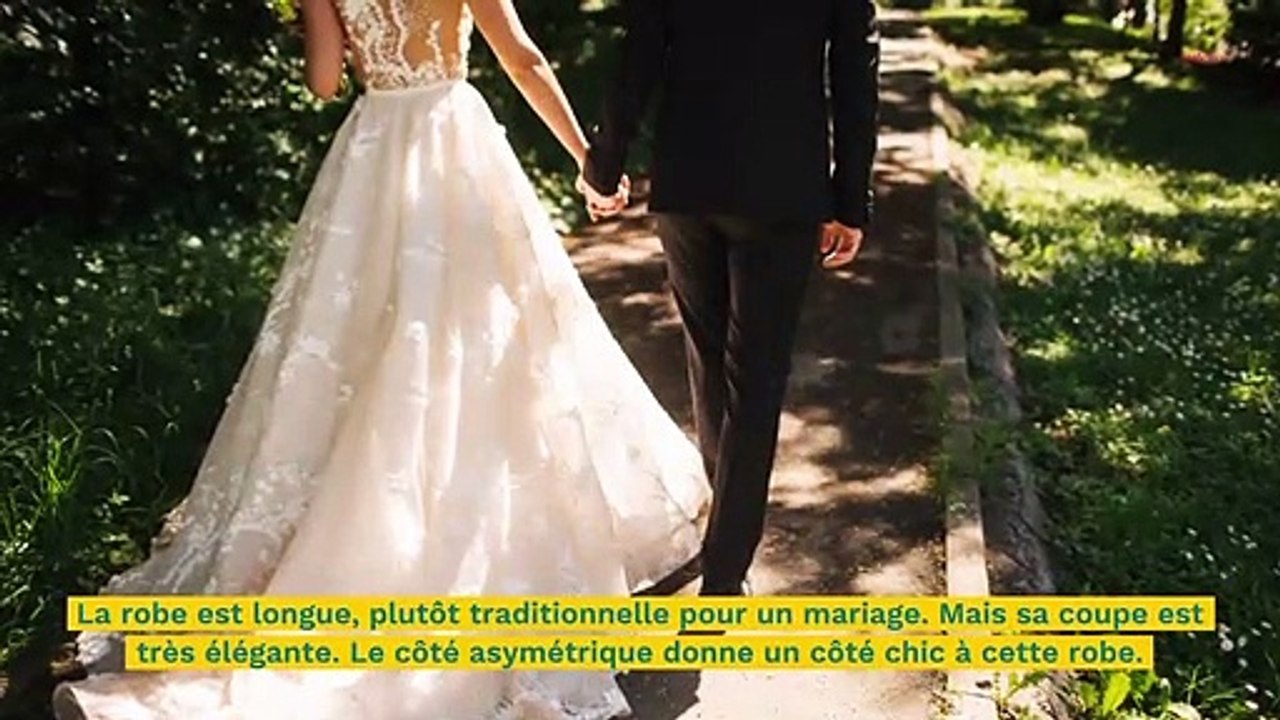 Julie Gayet mariée : on a trouvé un dupe de sa robe à moins de 40 euros -  Vidéo Dailymotion