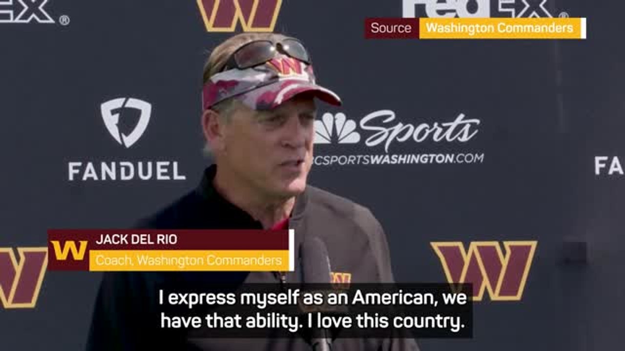 Commanders coach compares BLM protests to Capit...