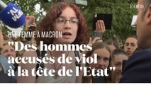 Emmanuel Macron interpellé dans le Tarn sur des ministres accusés de 