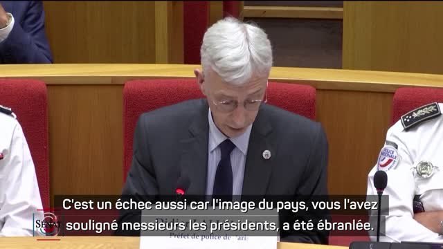 Finale - Le préfet Didier Lallement reconnaît un échec de la sécurité et s'excuse