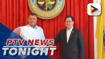 Incoming and outgoing DOJ secretaries met today to discuss transition process