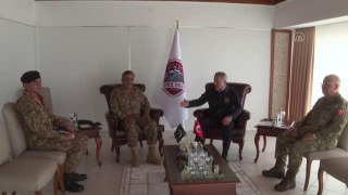 Milli Savunma Bakanı Akar, Pakistan Genelkurmay Başkanı Raza'yı kabul etti