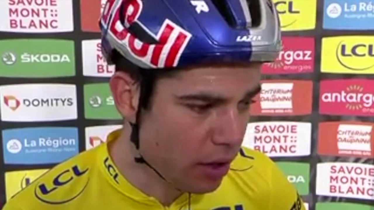 Critérium du Dauphiné 2022 - Wout Van Aert : "C'est énorme de gagner à nouveau sur ce Dauphiné !"