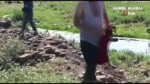 Şanlıurfa'nın Siverek ilçesinde balık tutmak için gölete giren adam boğuldu