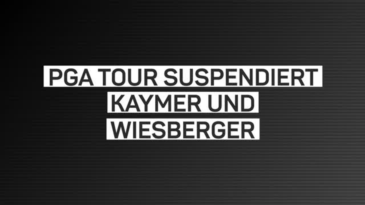 PGA Tour suspendiert Kaymer und Wiesberger
