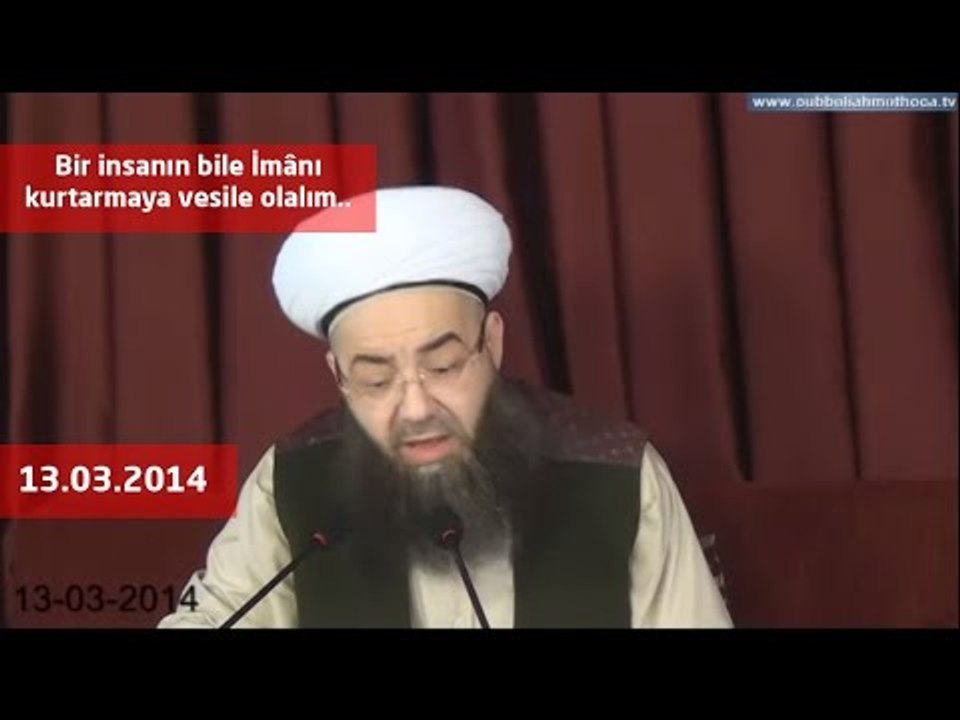 Bir insanın bile İmânı kurtarmaya vesile olalım..