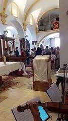 Himno del Betis a guitarra y violín en una boda en Puerto Serrano