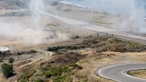 Efes 2022 Tatbikatı'ndan çarpıcı görüntüler: Hücum marşı eşliğinde sahile çıkarma yapıldı
