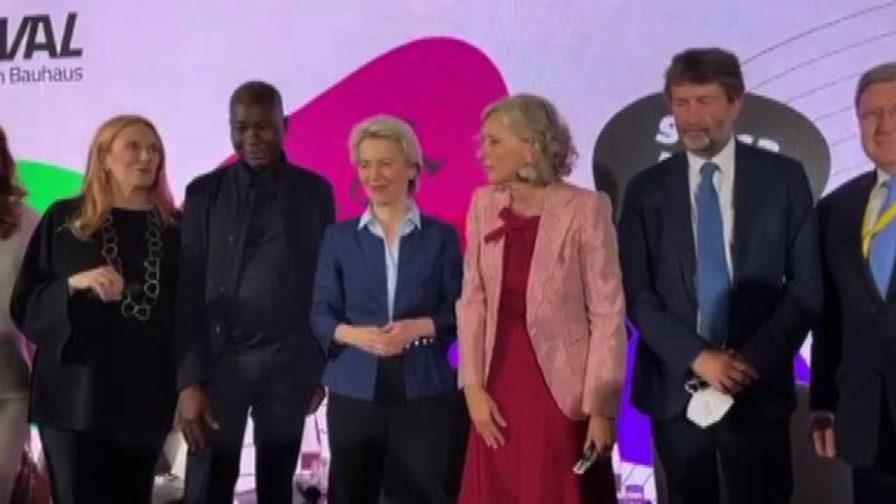 Von der Leyen star al MAXXI a Roma per il New European Bauhaus