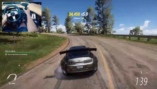 Toyota Supra TOKyO DRIFT - FORZA HORIZON 5 - Logitech g27 Gameplay