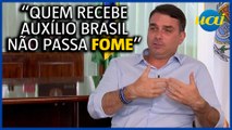Flávio Bolsonaro: 'Quem recebe R$ 400 de Auxílio Brasil não passa fome',